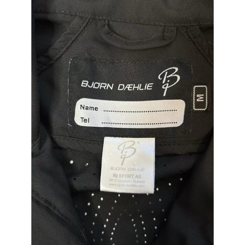Bjorn Daehlie Nordic Windbreaker Jacket‎ Black Blue XC Ski / Men's Size Medium